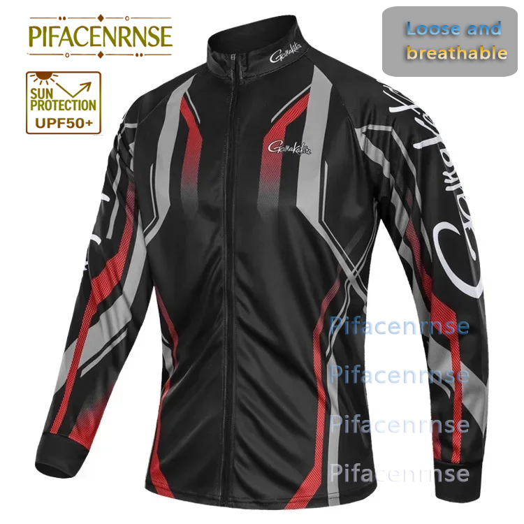 Hunting Outdoor Wear - Męska koszulka sportowa z długim rękawem,