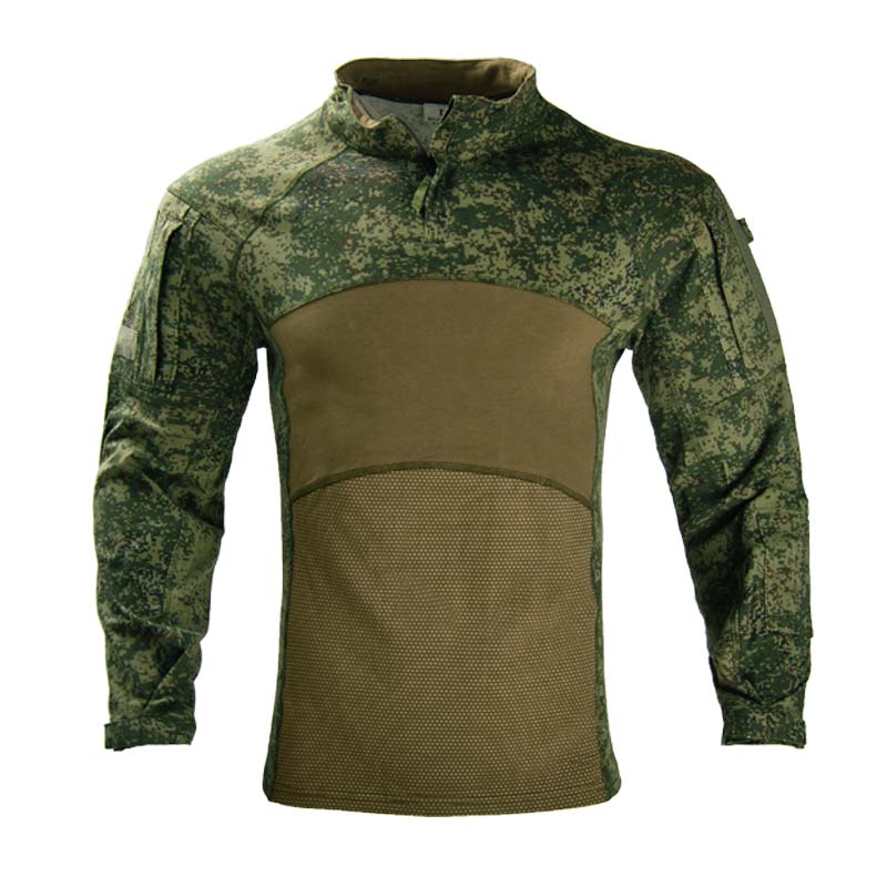 Hunting Outdoor Wear - Oddychająca taktyczna koszulka Frog w kamuflażu