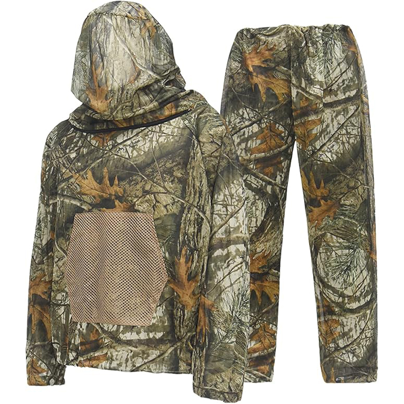 Hunting And Camping In Jungle - Zestaw: bluza z kapturem w kamuflażu,