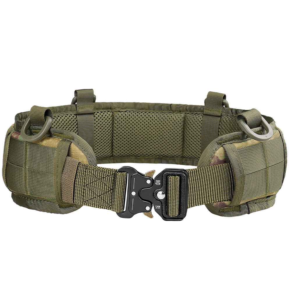 Hunting Outdoor Wear - Szybkozłączny taktyczny nylonowy pas z metalową