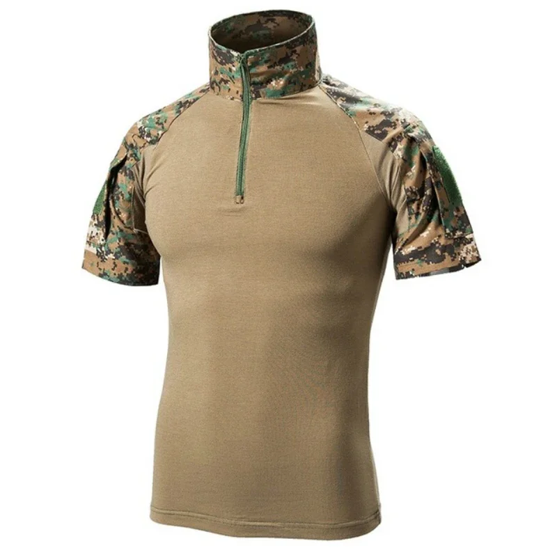 Outdoor Hunting T Shirts - Taktyczne koszulki męskie sportowe outdoorowe szybkoschnące
