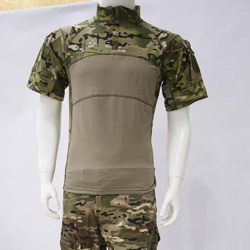 Outdoor Hunting T Shirts - Męskie koszulki myśliwskie AUKU, szorty, koszulki