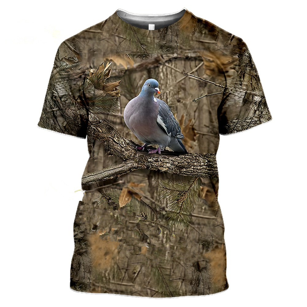 Letnia Casual męska koszulka m – Outdoor Hunting T Shirts recenzja i cena