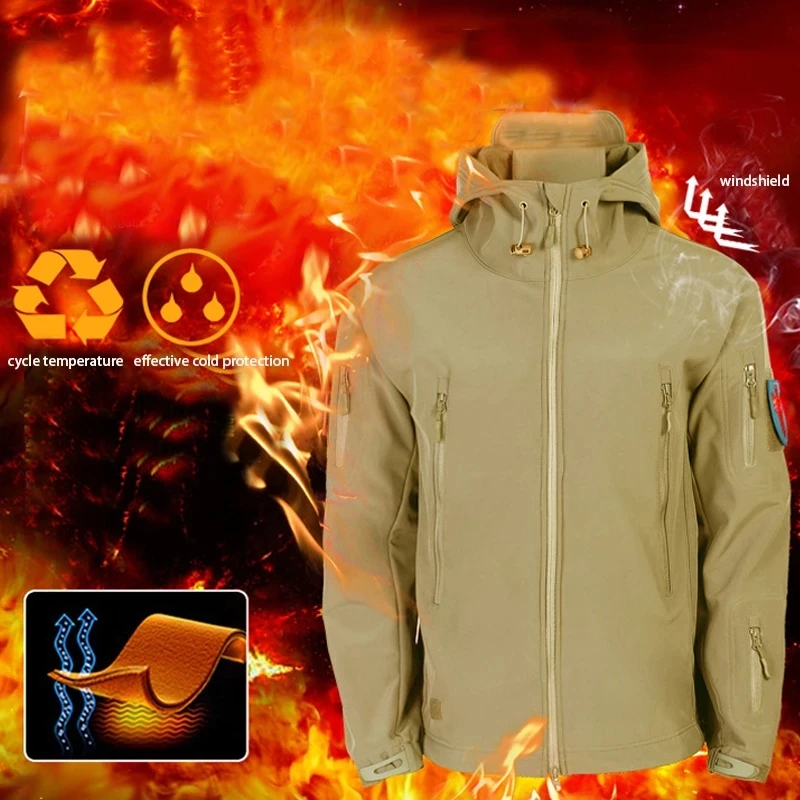 Męska kurtka zimowa softshell  – Outdoor Hunting Fleece recenzja i cena