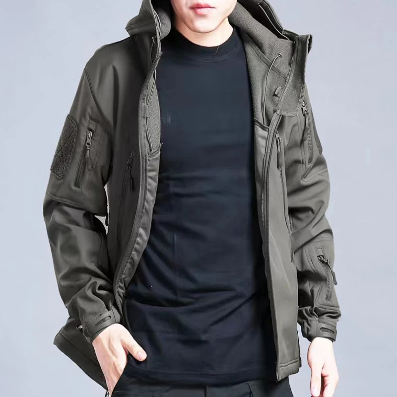 Męska kurtka zimowa softshell  – Outdoor Hunting Fleece recenzja i cena